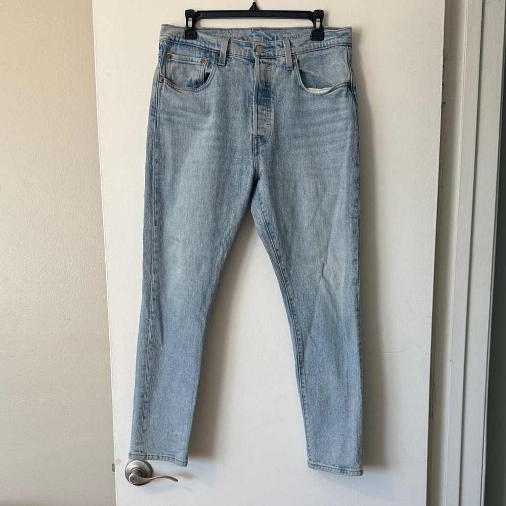 Levi’s 501 skinny jeans light wash W31 L28